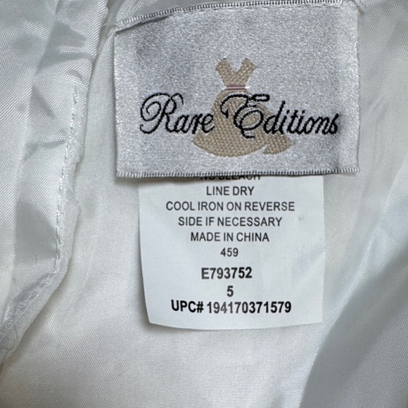 Rare Editions Ivory and Pink Formal Dress - Picture 8 of 10
